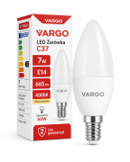 LED Żarówka VARGO C37 7W E14 665lm 4000K (V-110526) 1.png