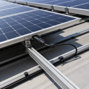 Zastosowanie kabla PV HELUKABEL SOLARFLEX-X H1Z2Z2-K 1x4 czarny w instalacji fotowoltaicznej przy panelach słonecznych.png