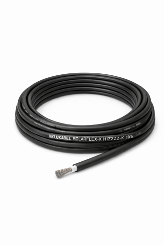 Kabel fotowoltaiczny HELUKABEL SOLARFLEX-X H1Z2Z2-K 1x4 mm² czarny 1500 V DC