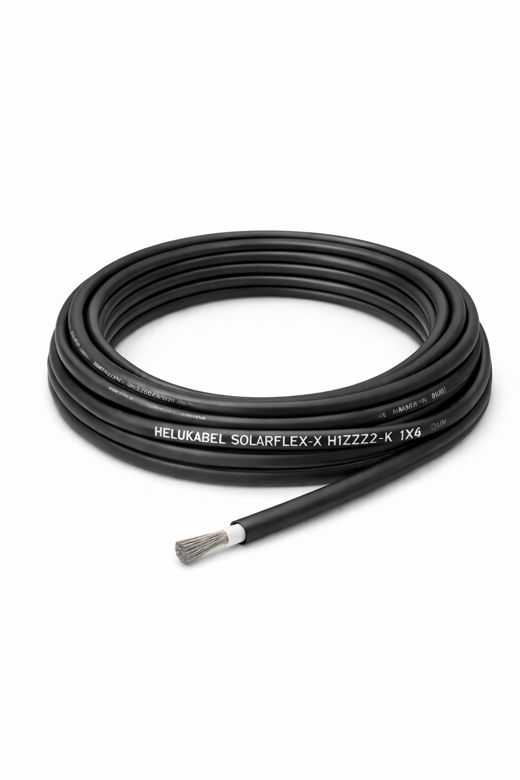 Kabel fotowoltaiczny HELUKABEL SOLARFLEX-X H1Z2Z2-K 1x4 mm² czarny 1500 V DC